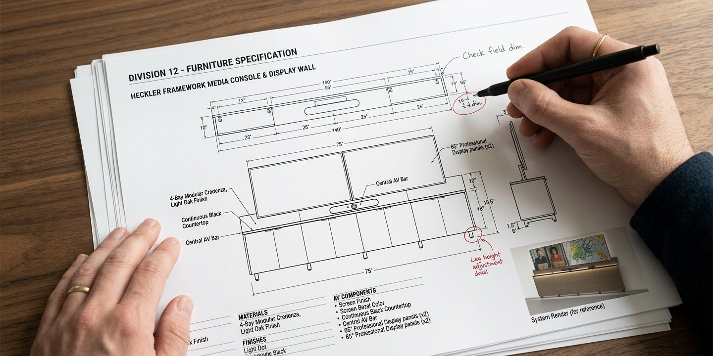 The Standard: Writing AV Hardware Into Your Furniture Specification