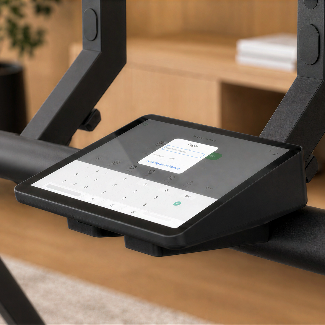 Logitech Tap Shelf for Heckler Mobile Fleet product view.