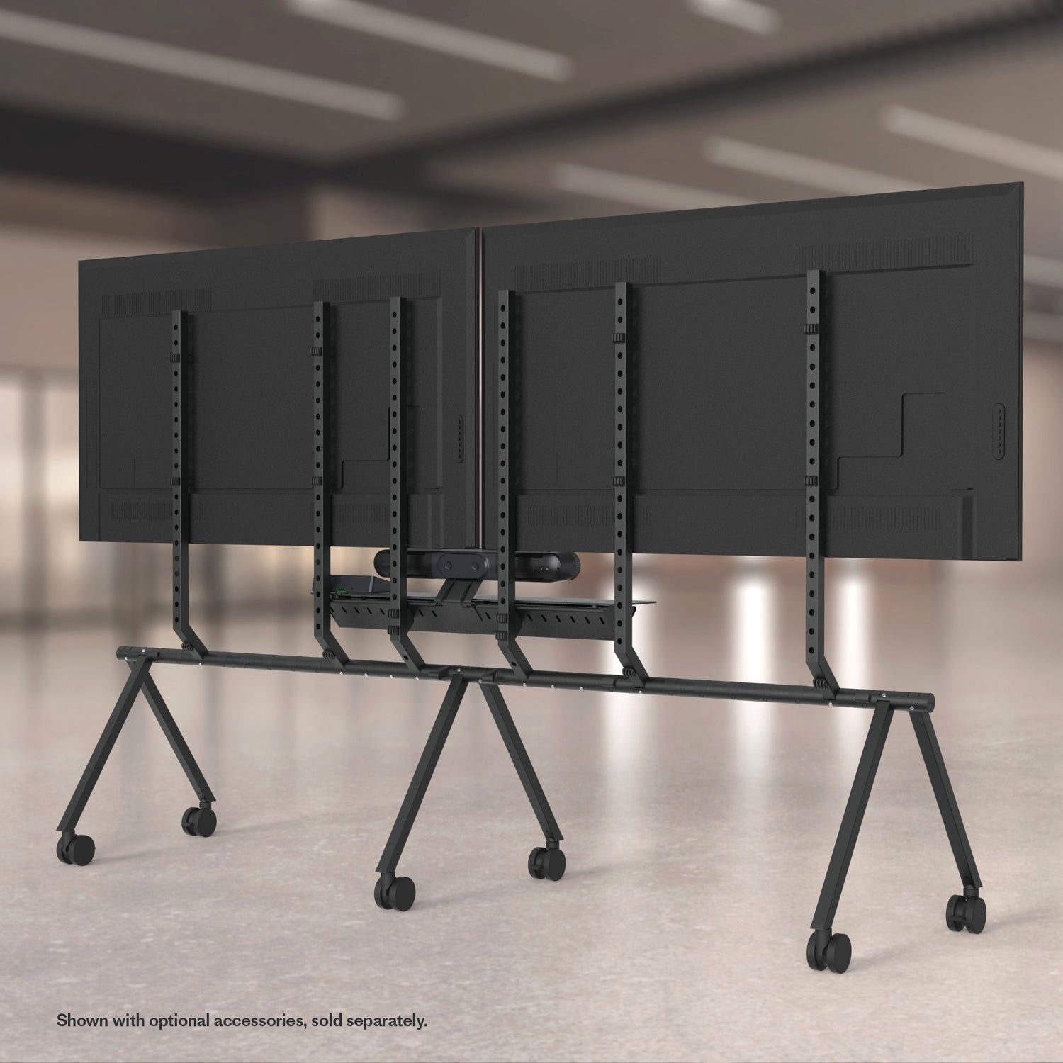 Heckler Dual Display Stand Back