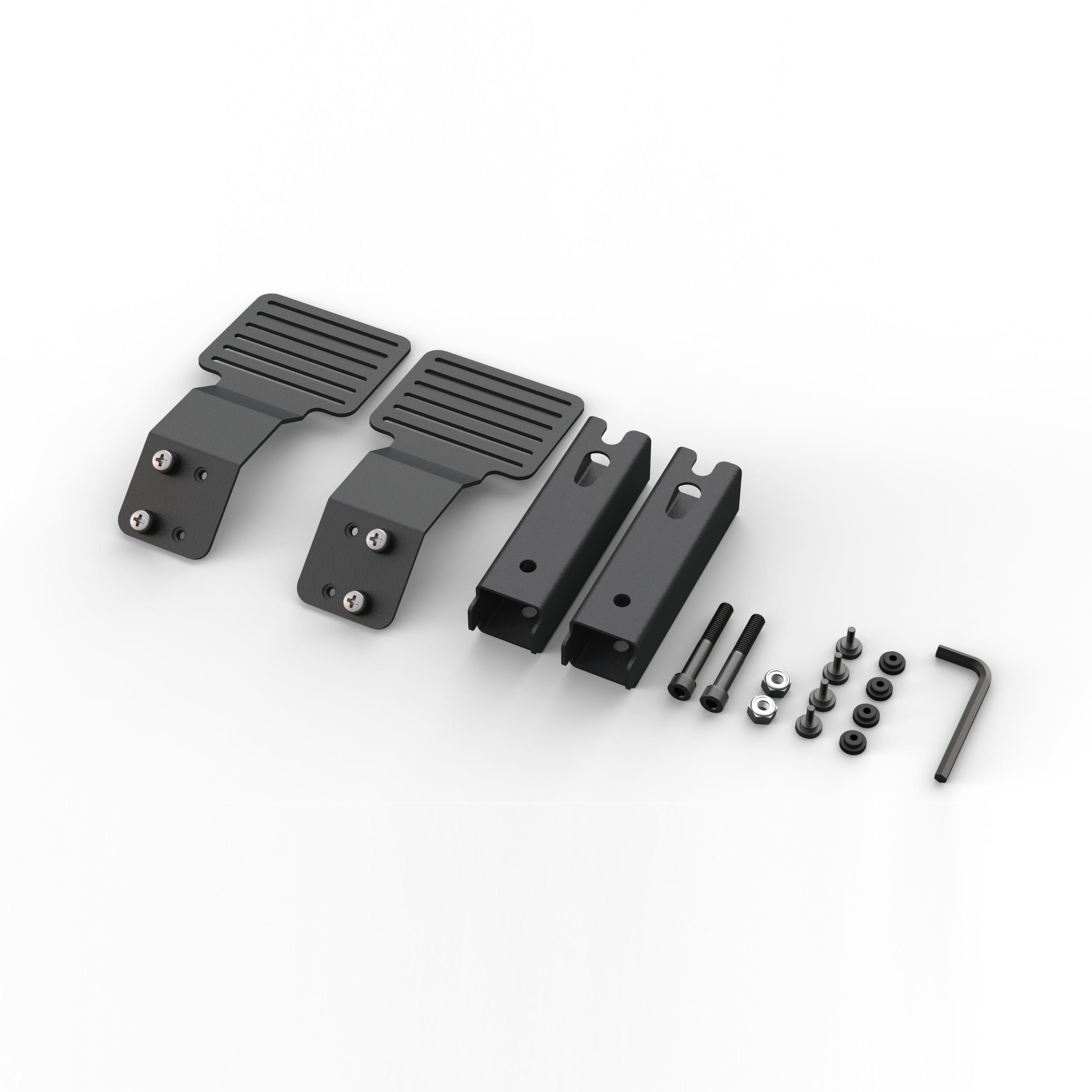 Framework Universal Camera Mount kit contents.