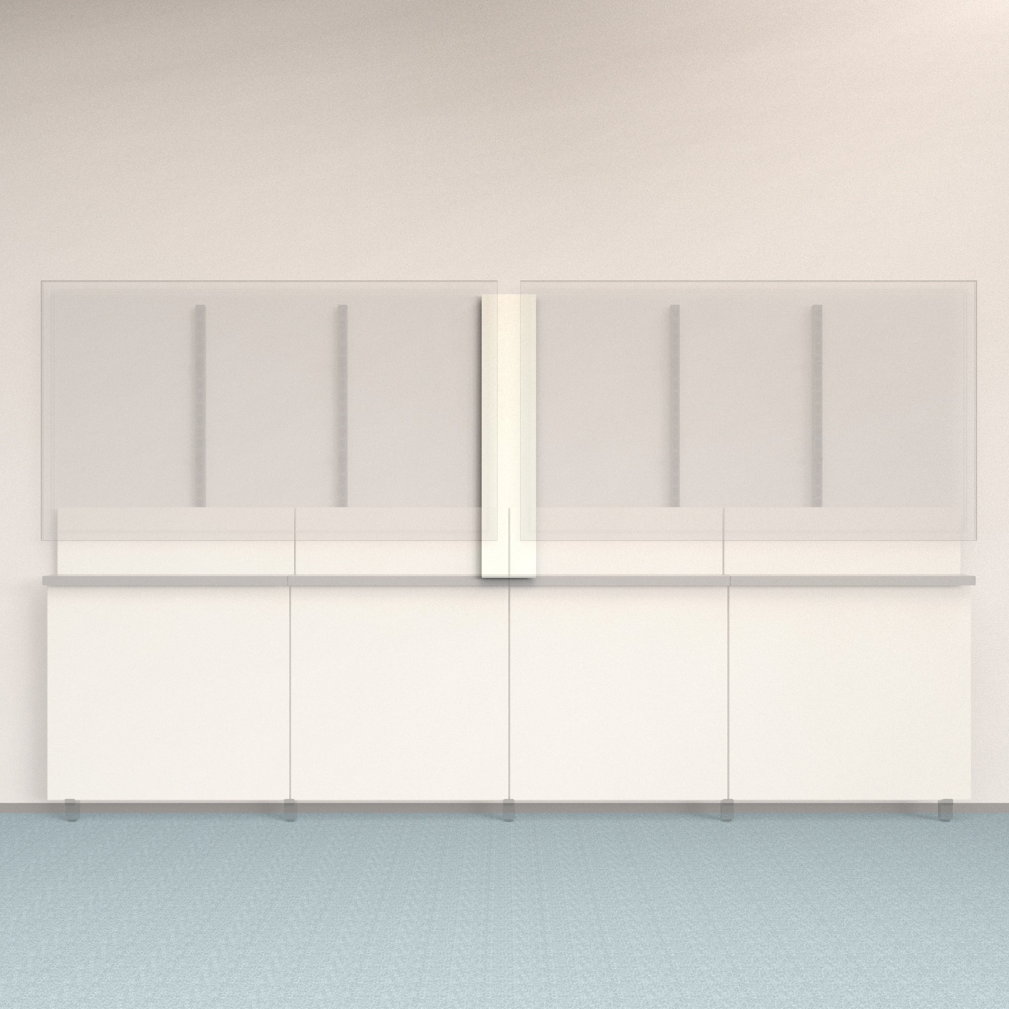 Framework Accent Wall Panel in Ivory finish.