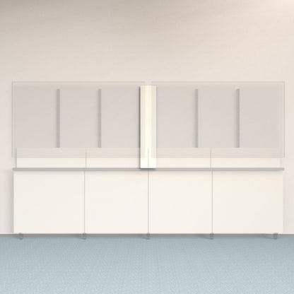 Framework Accent Wall Panel in Ivory finish.