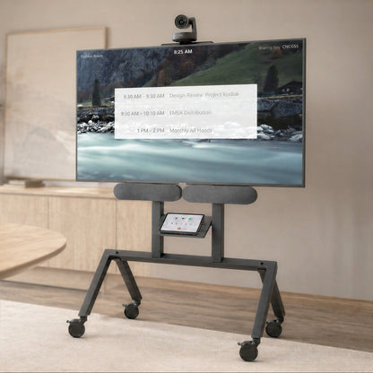 Heckler AV Cart for Logitech Rally Plus product view.