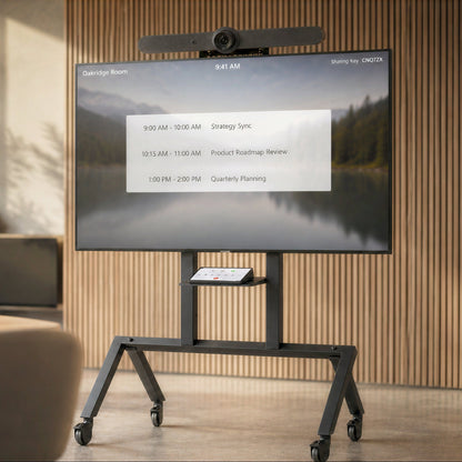 Heckler AV Cart for Logitech Rally Bar product view.