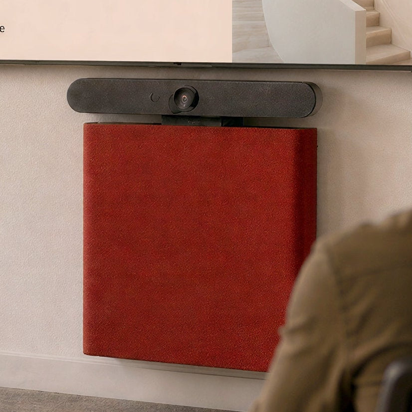 AV Credenza Mini installed in a training room.