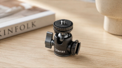 Heckler Tripod Head installed on a tripod.