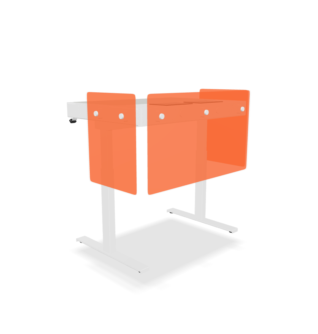 Premium Modesty Panel Set for Heckler Lectern 4U