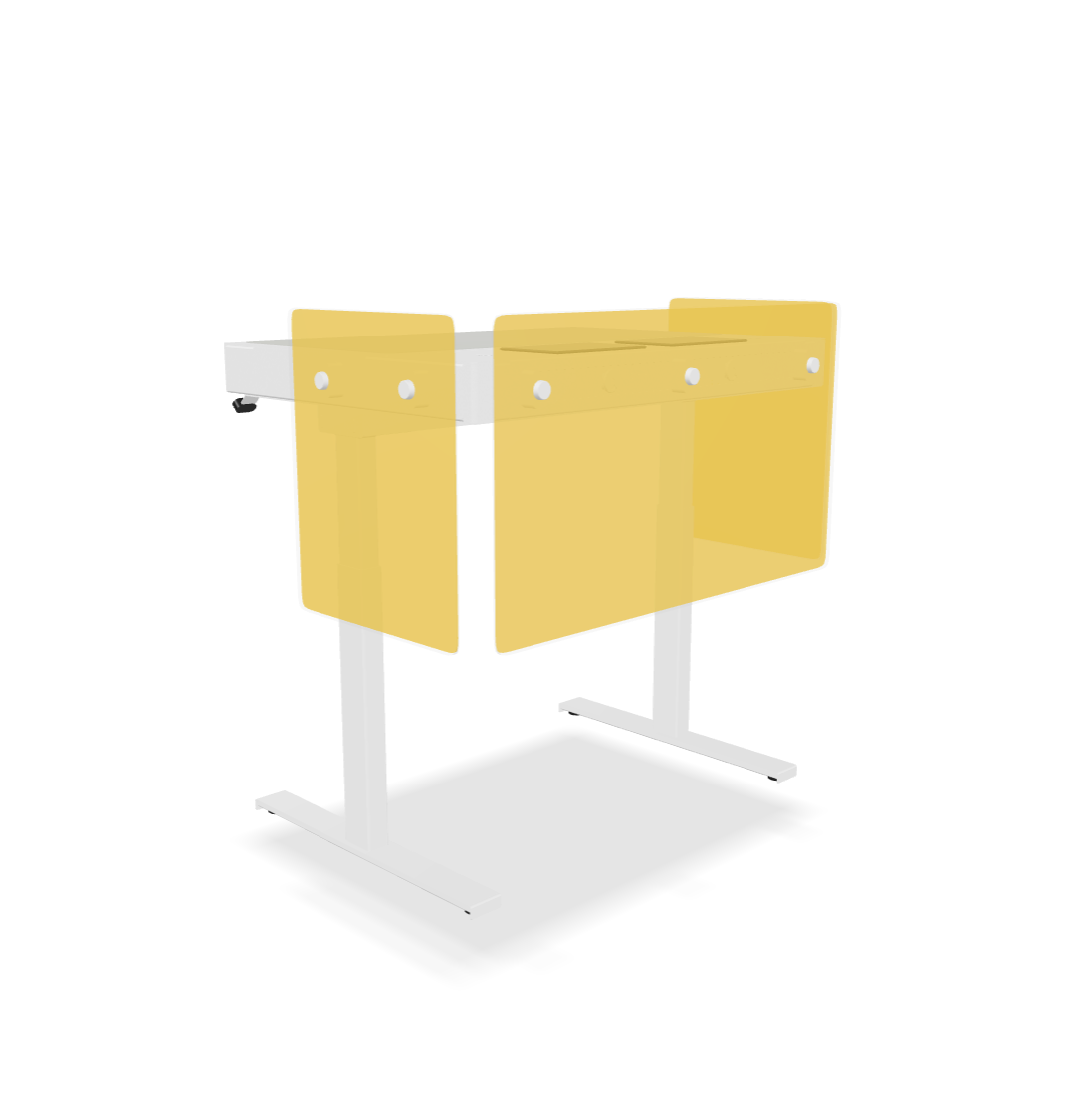 Premium Modesty Panel Set for Heckler Lectern 4U